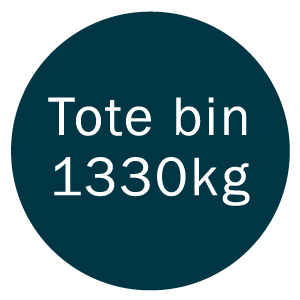 Tote bin 1330kg